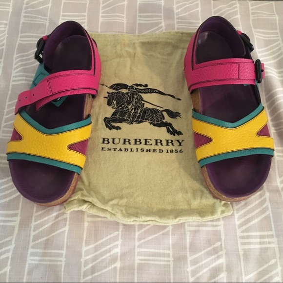Burberry Prorsum Sandals styled like Birkenstocks - Picture 2 of 6